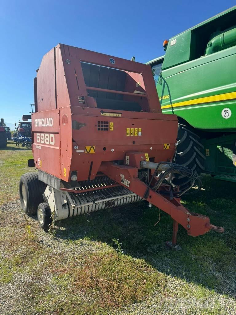Fiatagri 5980 Сламопреси за кръгли бали
