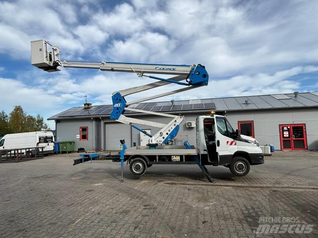 Iveco 35-140 Моторизирани платформи с талига