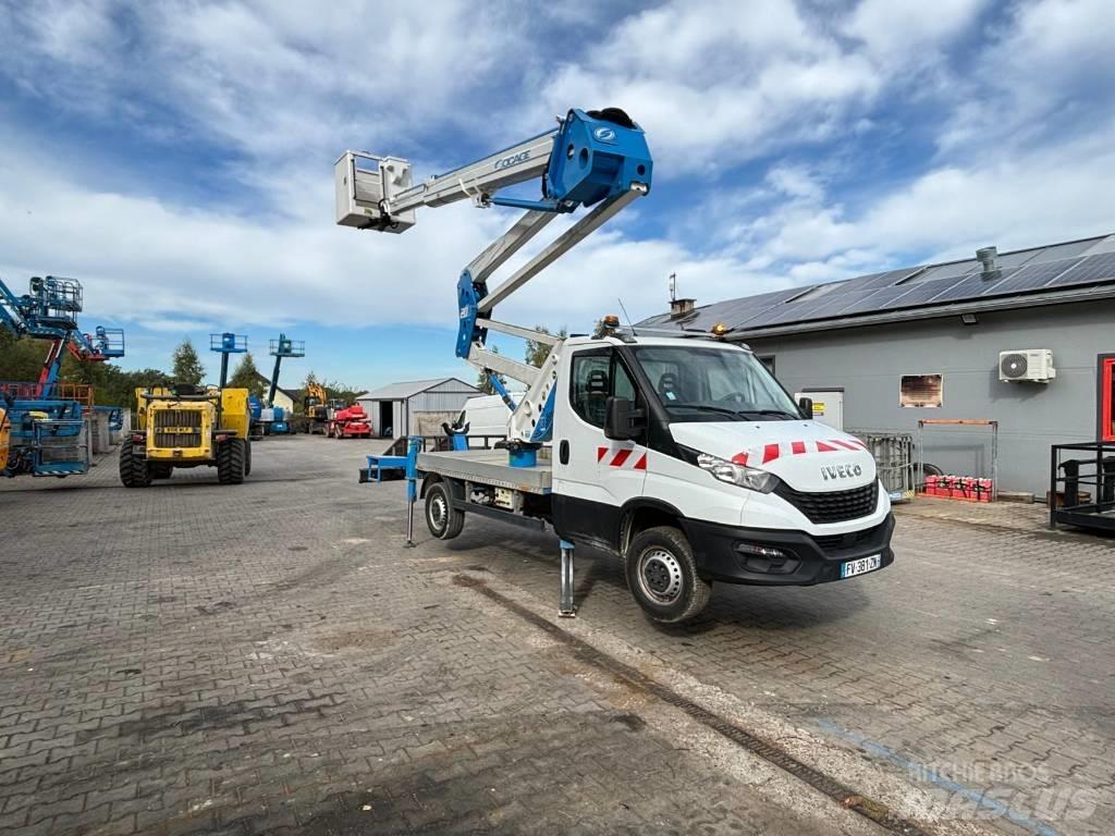Iveco 35-140 Моторизирани платформи с талига