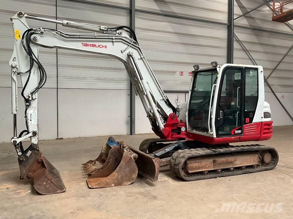 Takeuchi TB 290 Средни екскаватори 7т - 12т