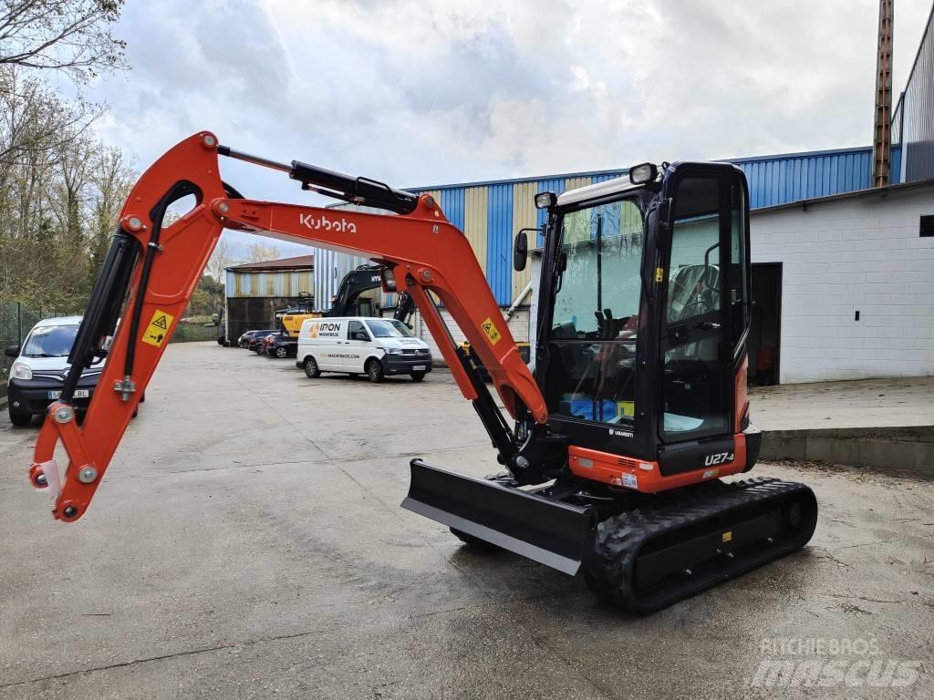 Kubota U 27-4 Мини екскаватори < 7 т