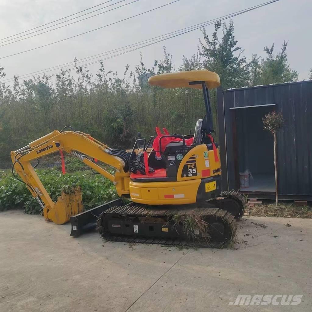 Komatsu PC 35 MR Мини екскаватори < 7 т