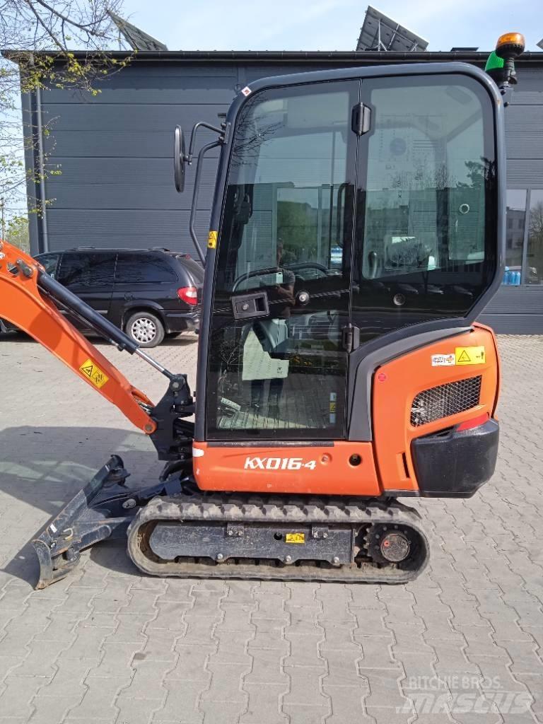 Kubota KX 016-4 Мини екскаватори < 7 т