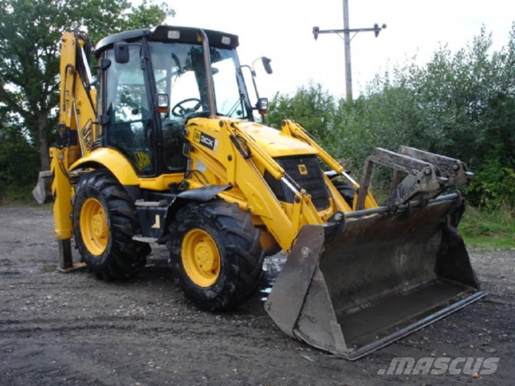 JCB 3 CX Товарач със заден ексватор