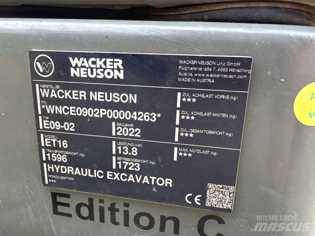 Wacker Neuson ET16 Верижен екскаватор