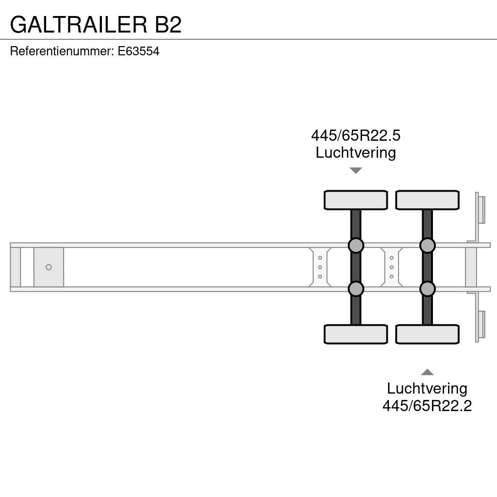  GALTRAILER B2 Самосвални полуремаркета
