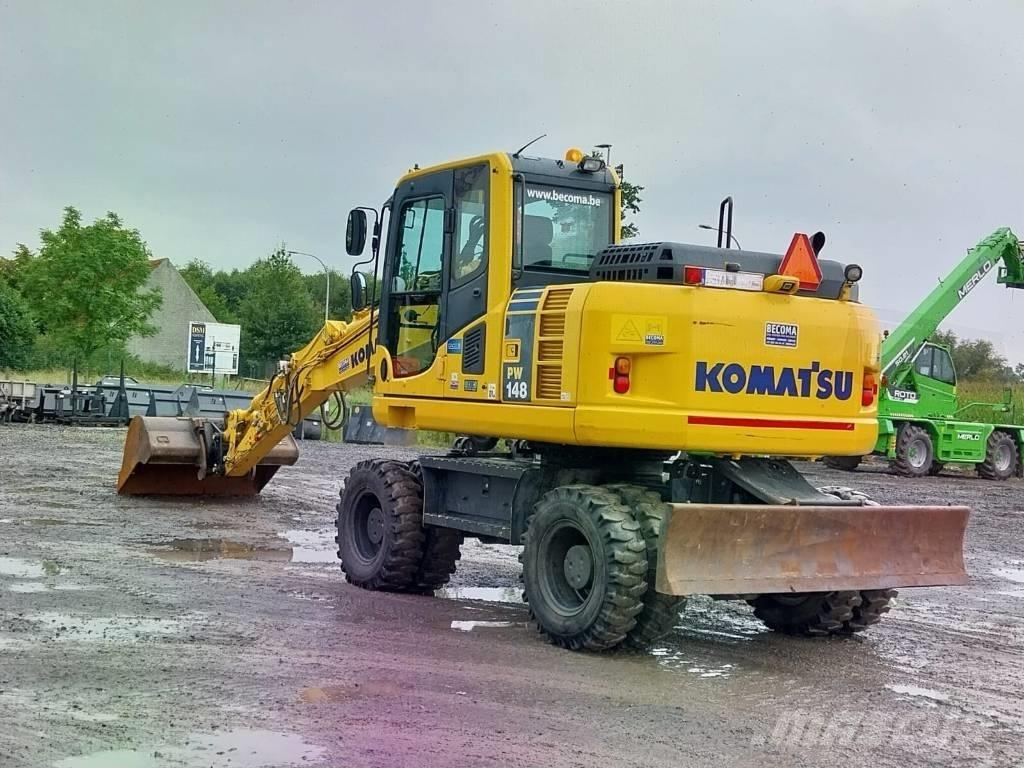 Komatsu PW 148-8 Колесни екскаватори