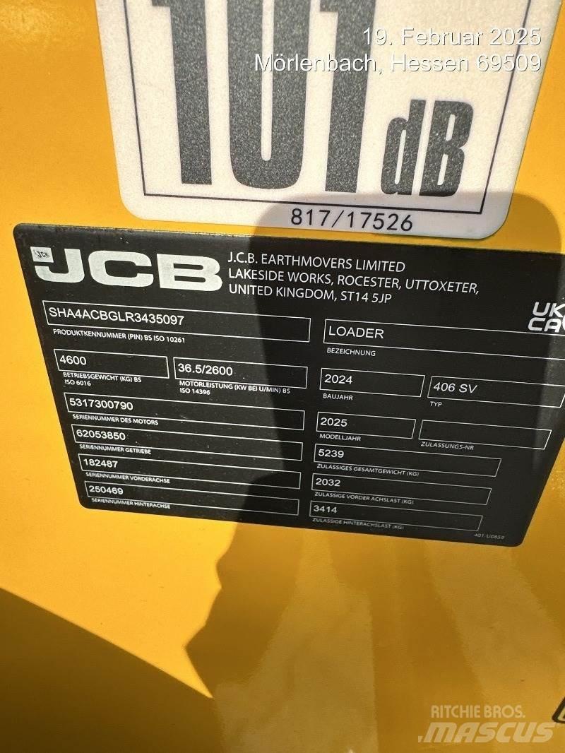 JCB 406 Колесни товарачи