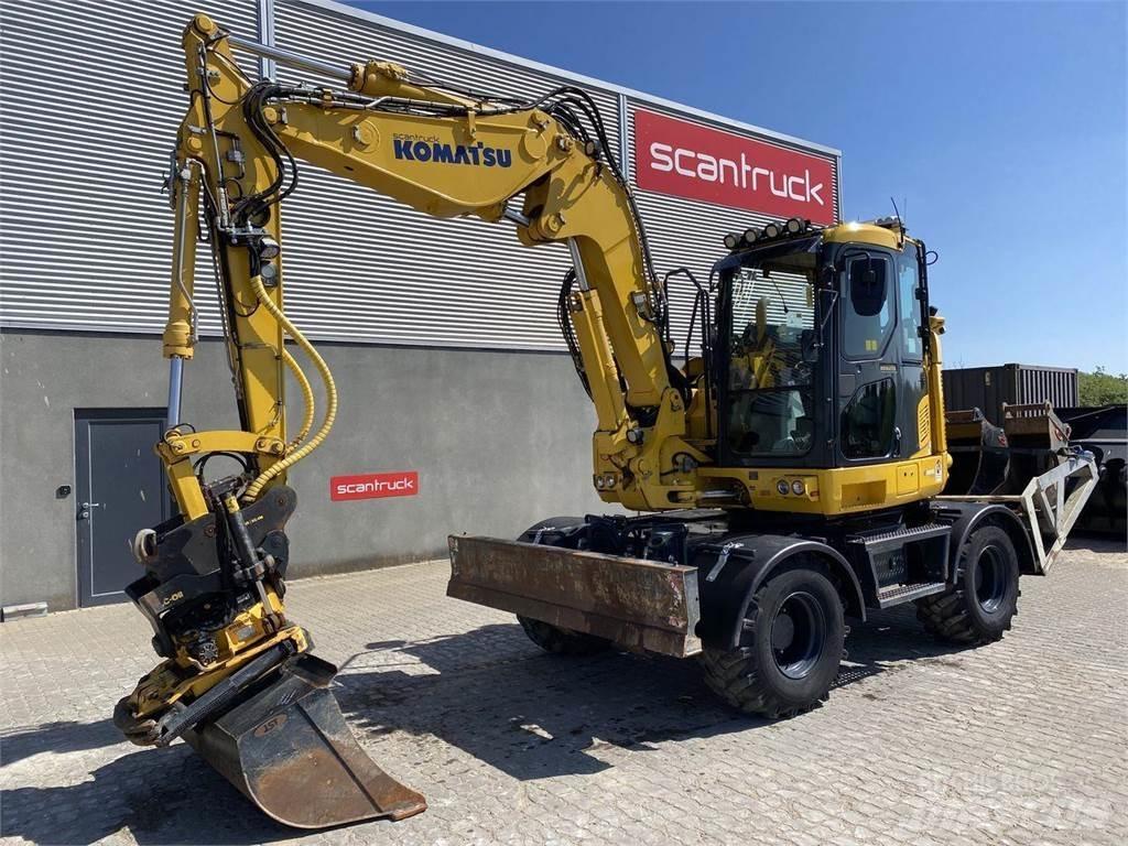 Komatsu PW118MR-11 Колесни екскаватори