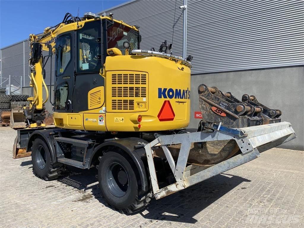Komatsu PW118MR-11 Колесни екскаватори