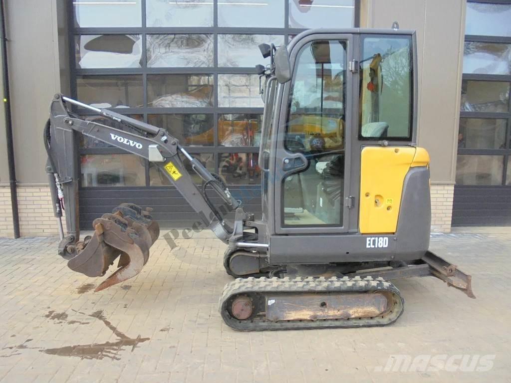 Volvo EC 18 D Мини екскаватори < 7 т