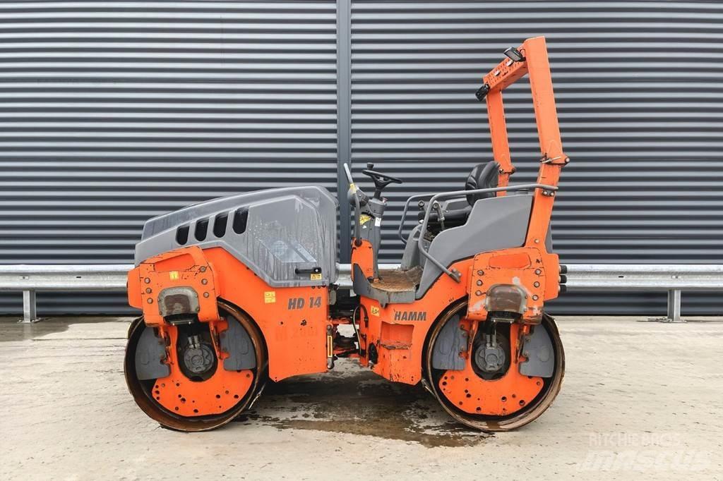 Hamm HD 14 VV Двойни барабанни ролки
