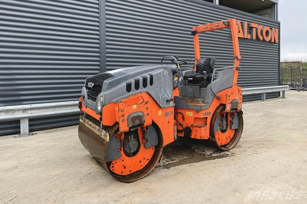 Hamm HD 14 VV Двойни барабанни ролки
