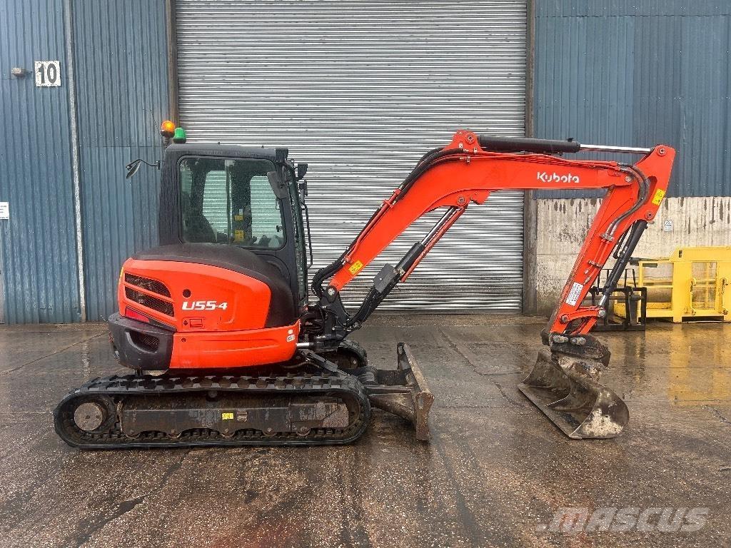 Kubota U 55-4 Мини екскаватори < 7 т
