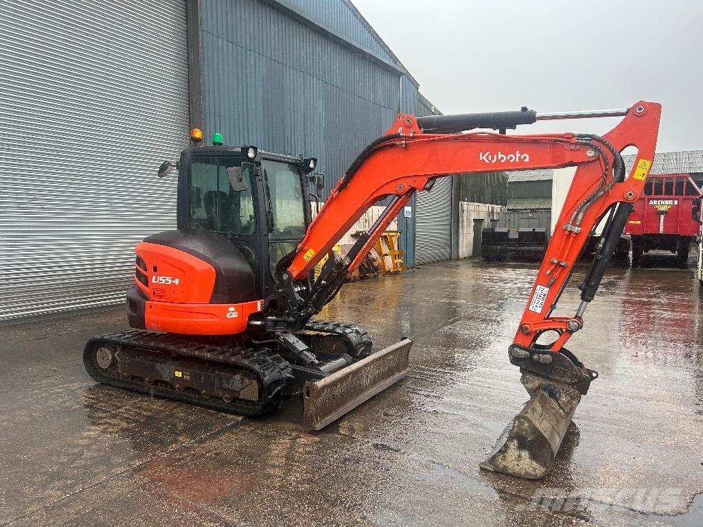 Kubota U 55-4 Мини екскаватори < 7 т