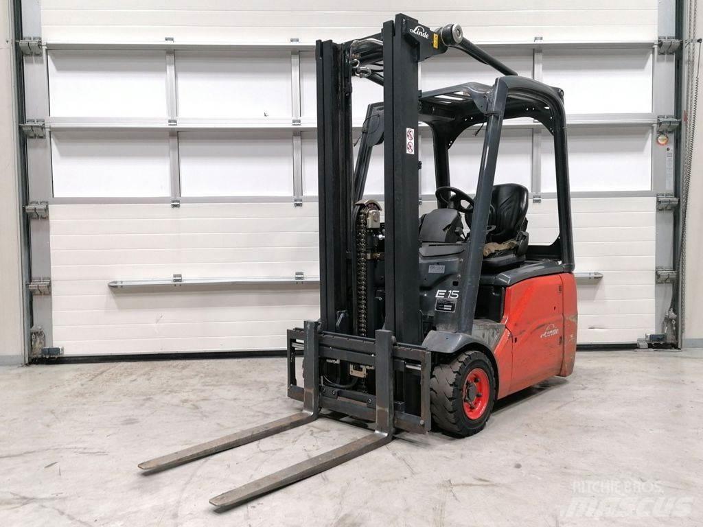 Linde E15-01 Електрически вилични кари-повдигачи