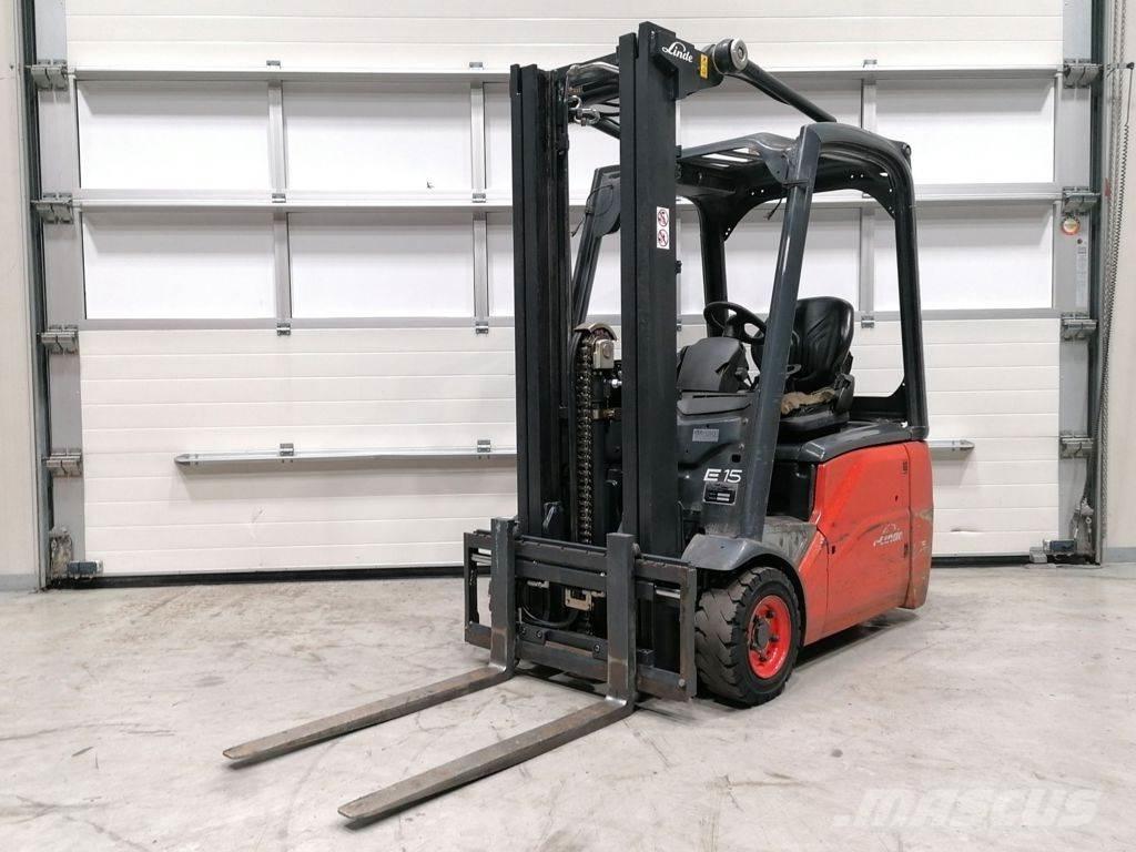 Linde E15-01 Електрически вилични кари-повдигачи