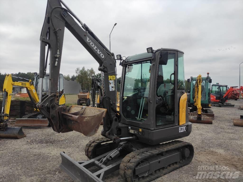 Volvo EC 27 C Мини екскаватори < 7 т