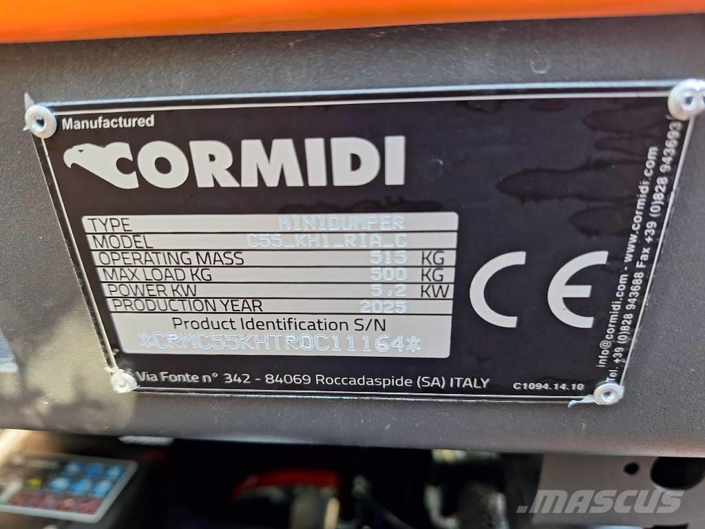 Cormidi C60 and C55 Верижни дъмпери
