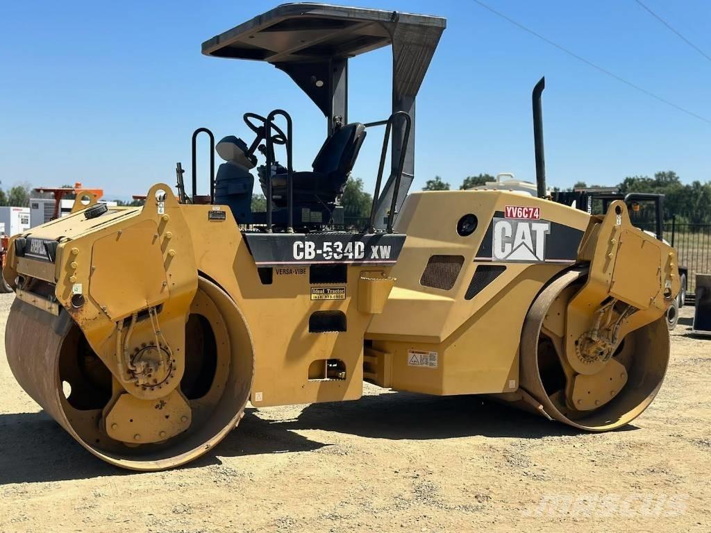 CAT CB 534 DXW Двойни барабанни ролки
