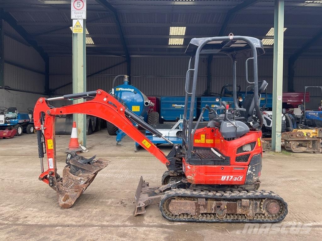 Kubota U 17-3 Мини екскаватори < 7 т