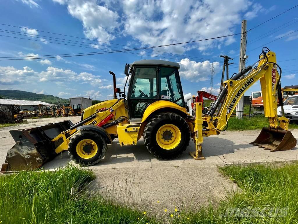 New Holland B 100 C Товарач със заден ексватор
