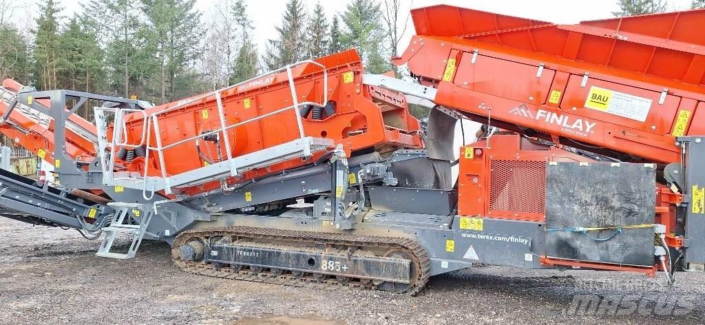 Terex Finlay 883+ Пресяващи и Сортиращи