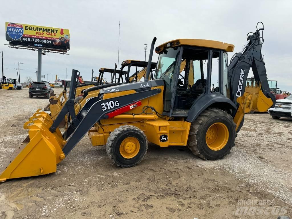 John Deere 310 G Товарач със заден ексватор