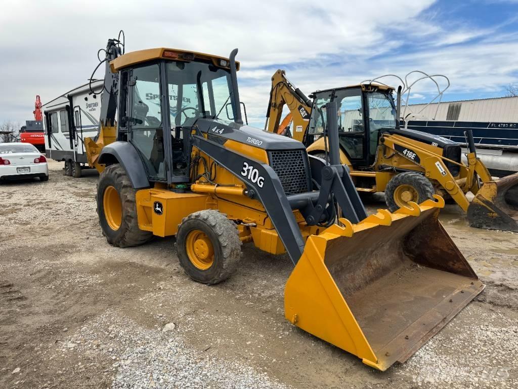 John Deere 310 G Товарач със заден ексватор