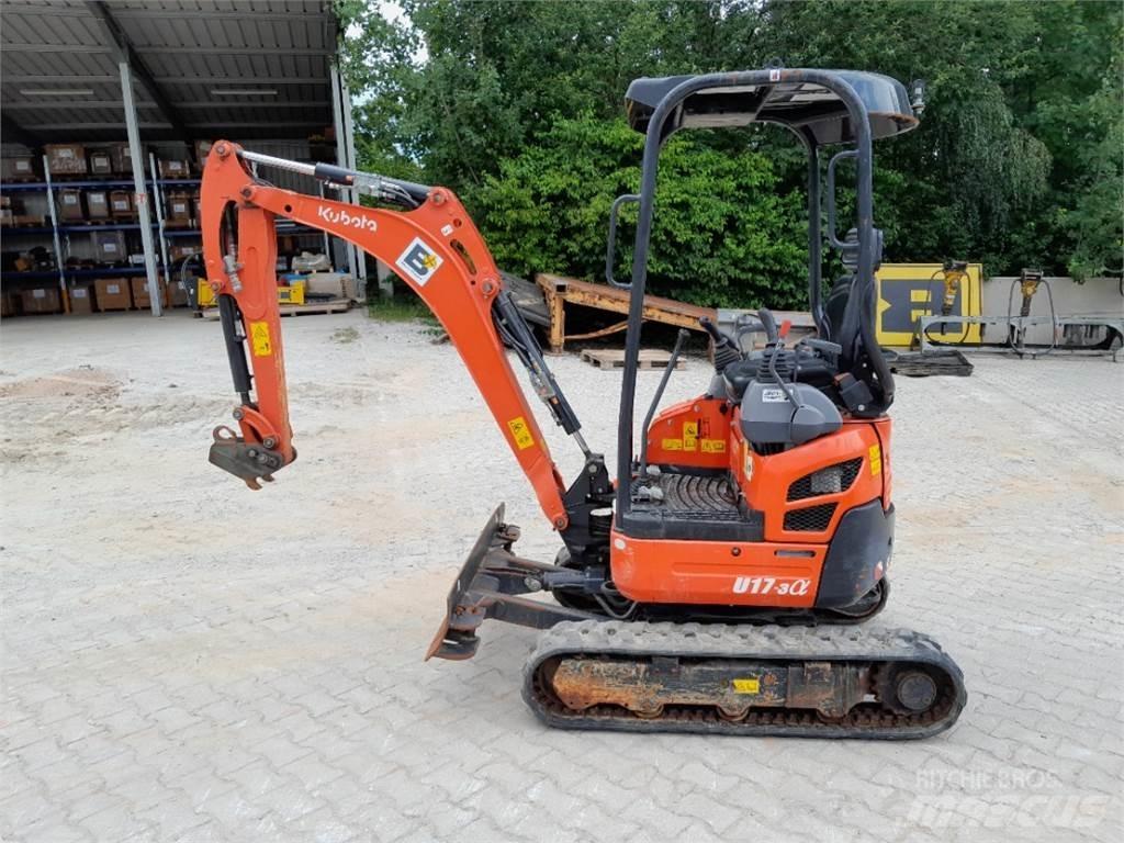 Kubota U17-3 Мини екскаватори < 7 т