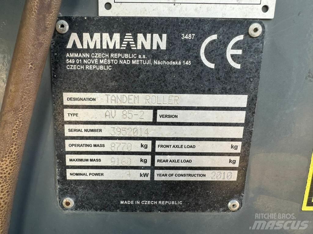 Ammann AV85-2 Еднобарабанни ролки
