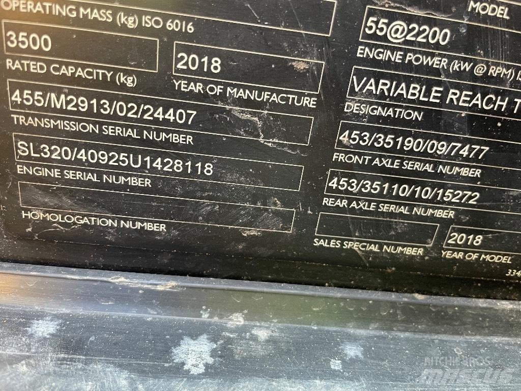 JCB 535-125 Телескопични товарачи