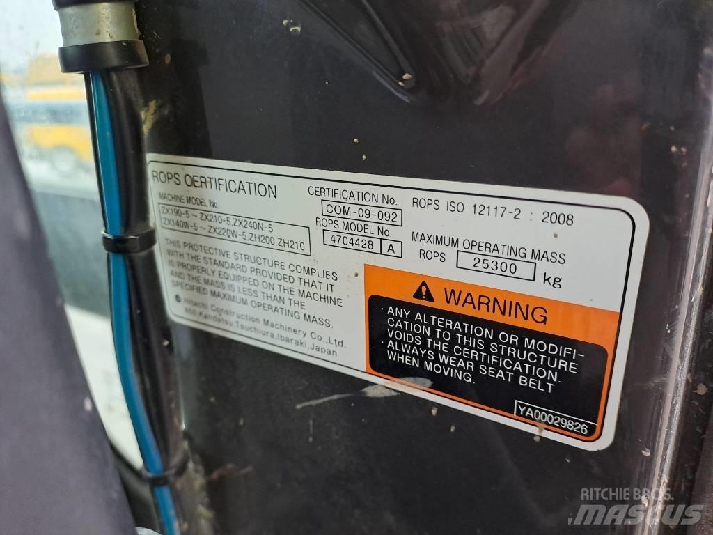 Hitachi ZX210LC-5B Верижен екскаватор