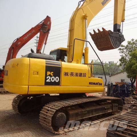 Komatsu pc200-7 Верижен екскаватор