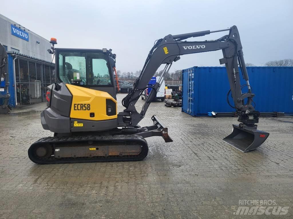 Volvo ECR58F Средни екскаватори 7т - 12т