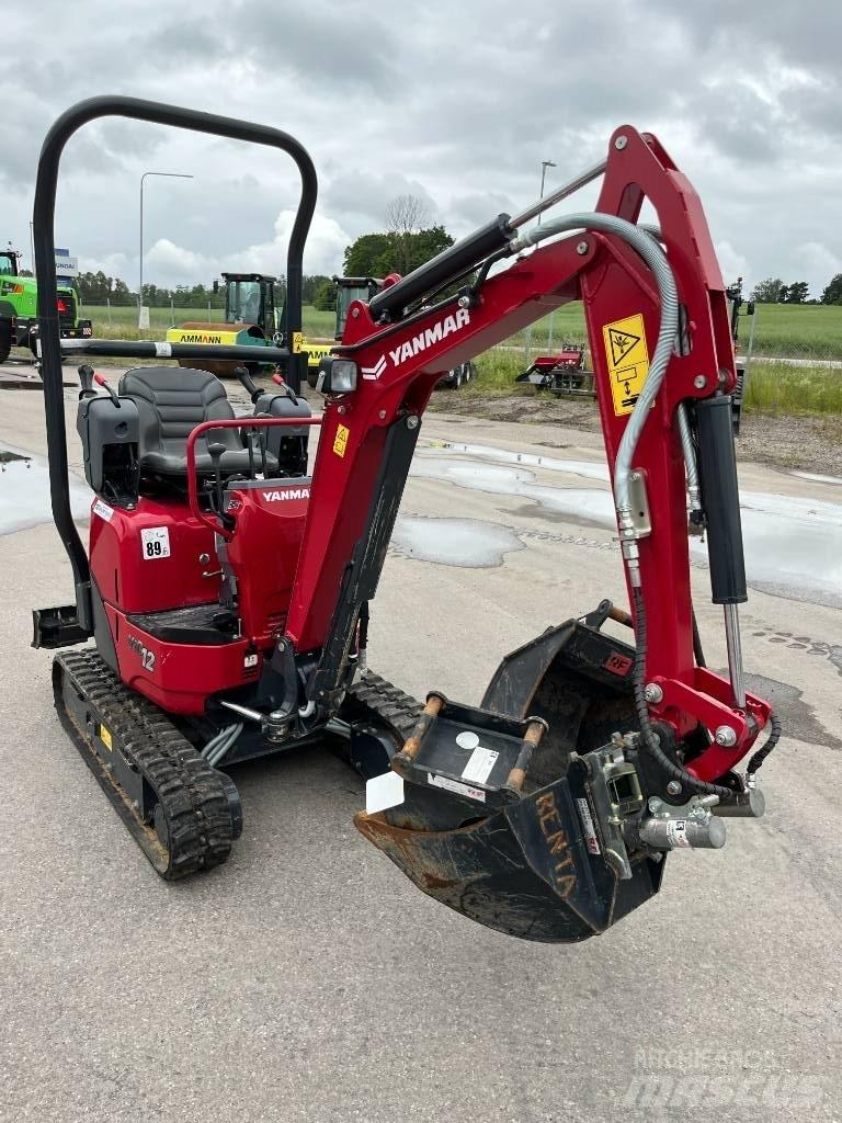 Yanmar Vio 12 Мини екскаватори < 7 т
