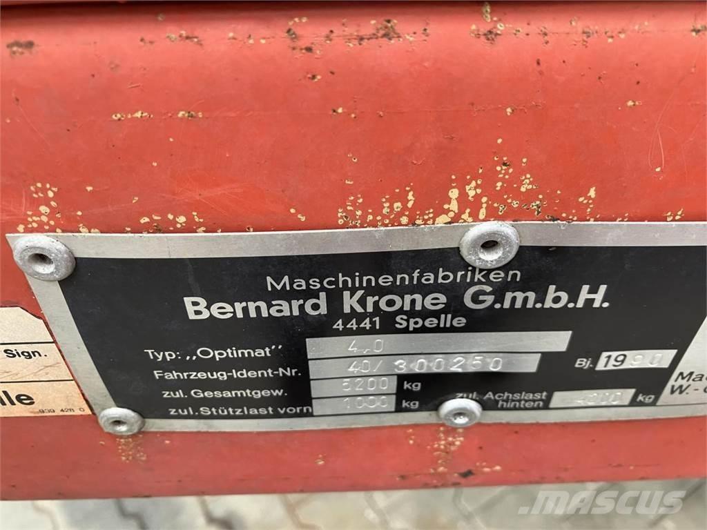 Krone Optimat 4.0 Напоителни системи