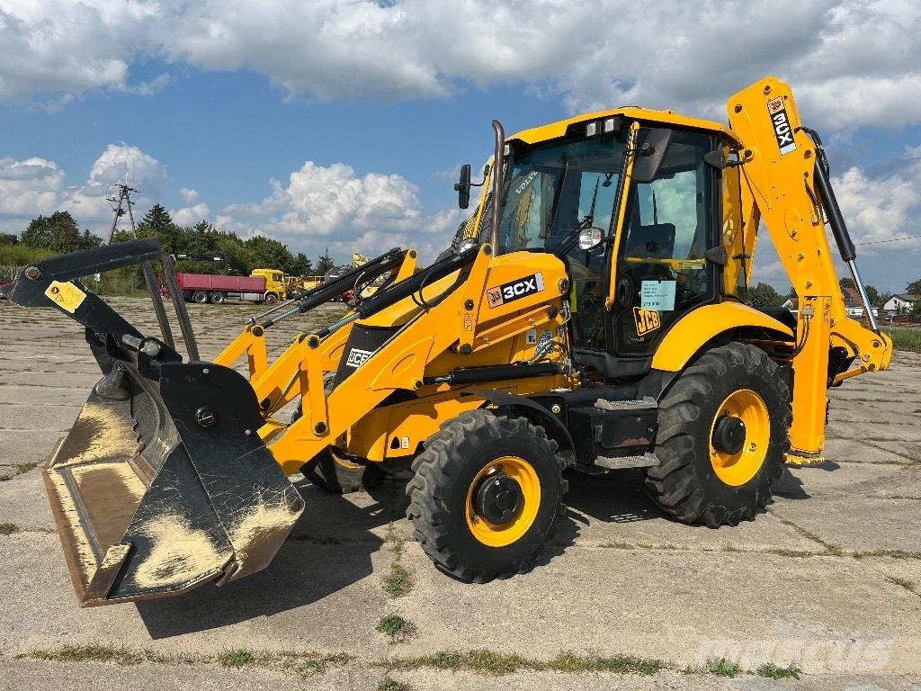 JCB 3 CX Товарач със заден ексватор
