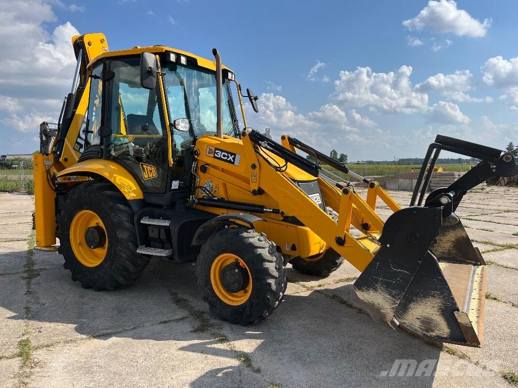 JCB 3 CX Товарач със заден ексватор