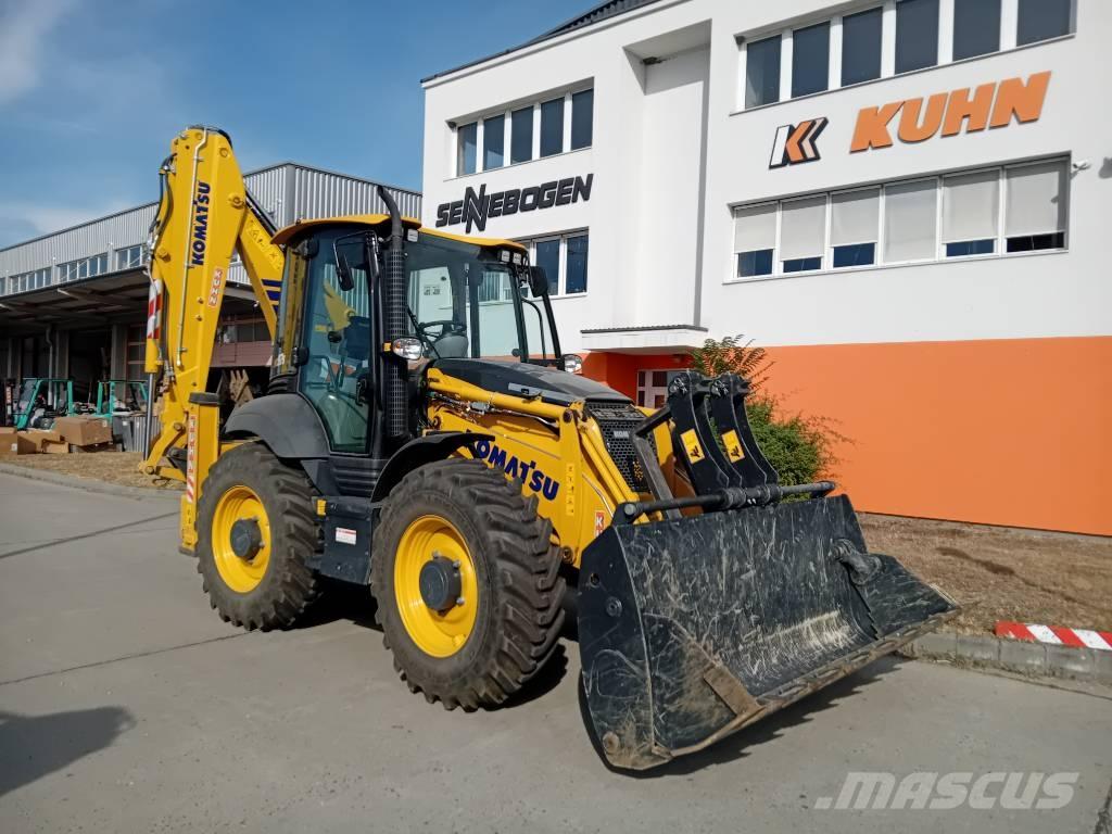 Komatsu WB 97 S-8 Товарач със заден ексватор
