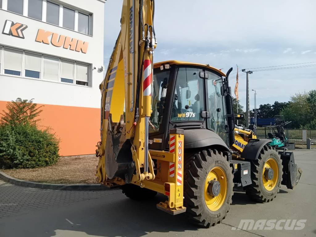 Komatsu WB 97 S-8 Товарач със заден ексватор