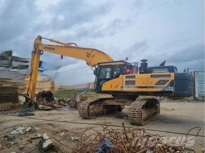Hyundai HX 520 L Верижен екскаватор