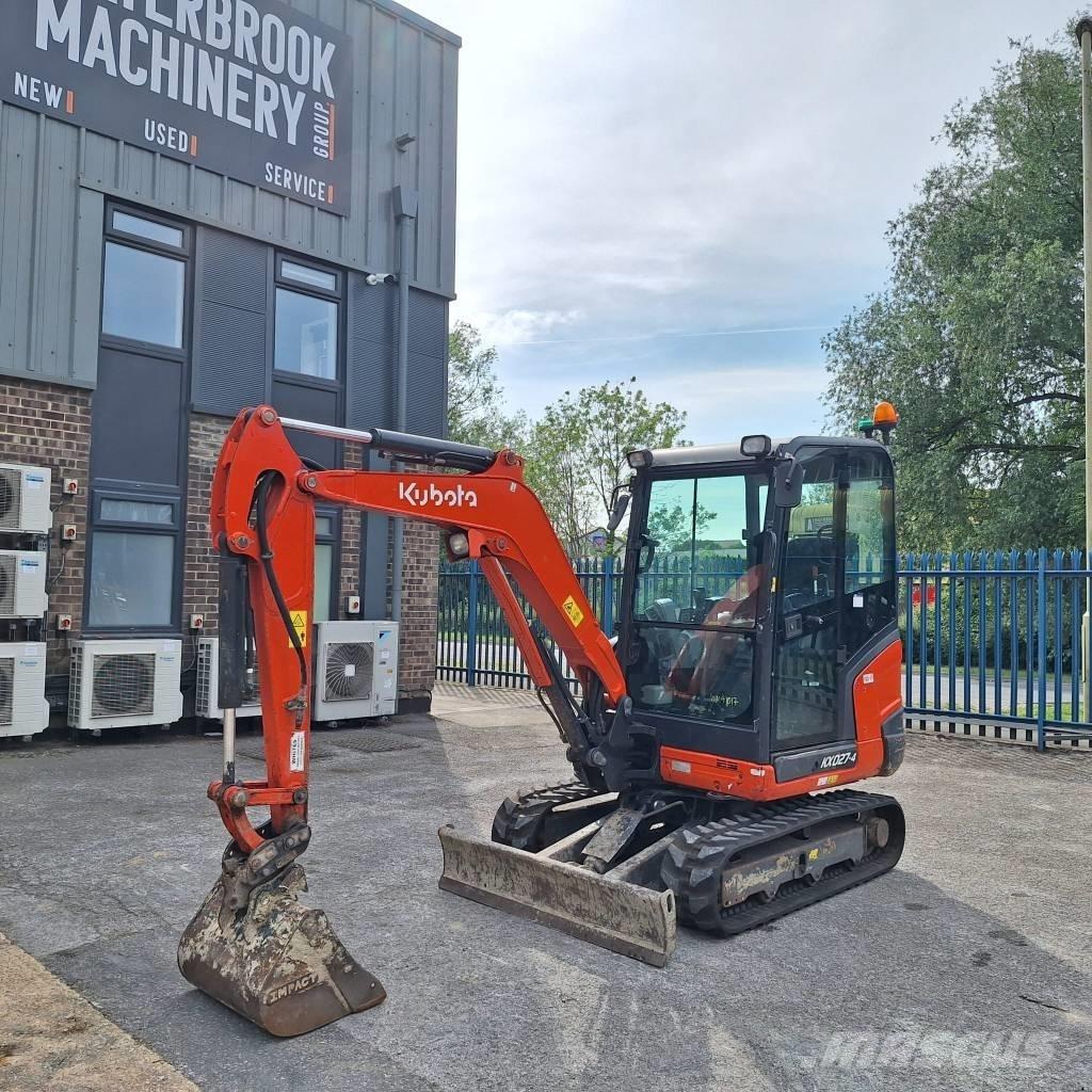 Kubota KX 027-4 Мини екскаватори < 7 т