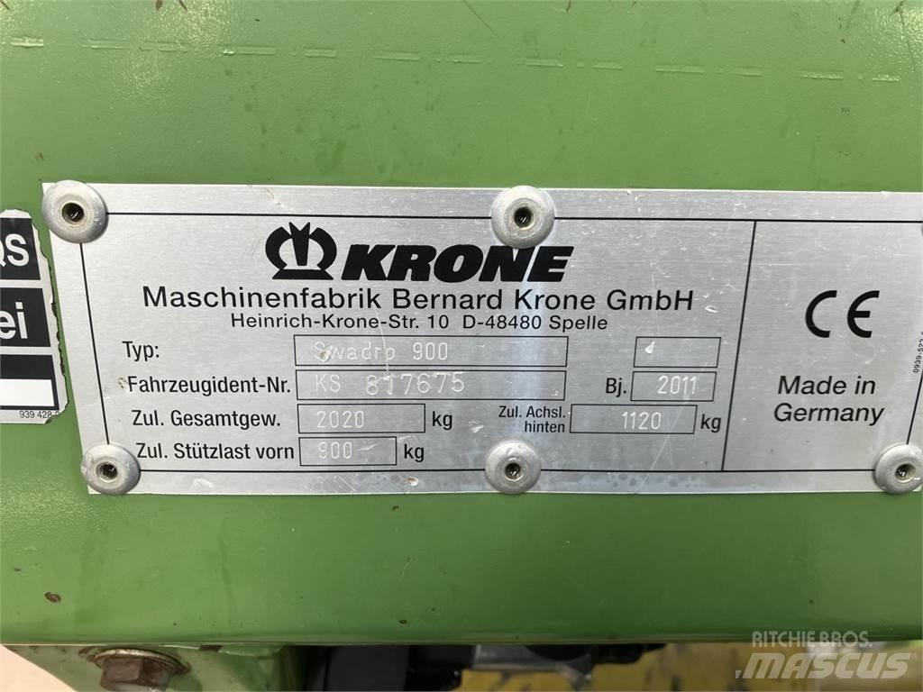 Krone SWADRO 900 Уиндроуърс/Косачки за сено и др.

