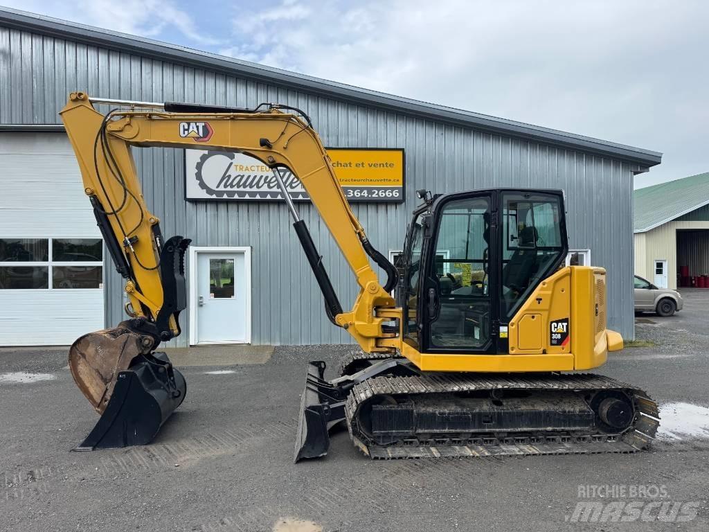 CAT 308 CR Верижен екскаватор