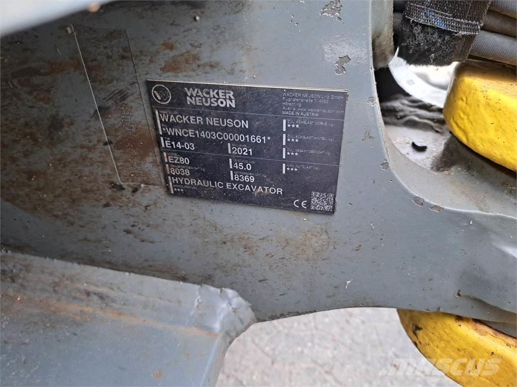 Wacker Neuson EZ80 Верижен екскаватор