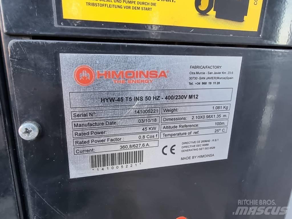 Himoinsa HYW 45 Дизелови генератори
