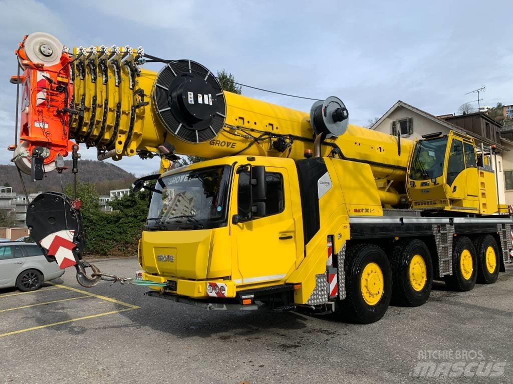 Grove GMK4100L-1 Всъдеходни кранове