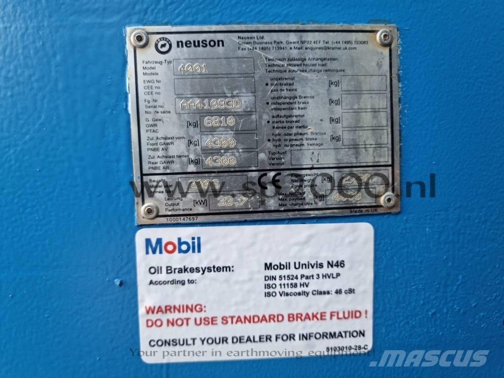 Wacker Neuson 4001 Странични самосвали