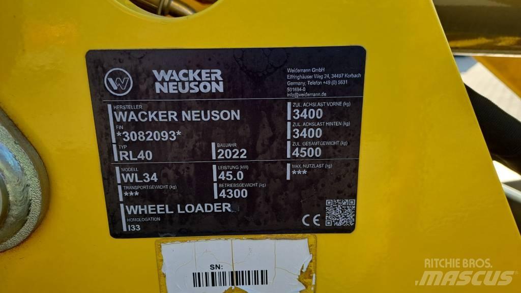 Wacker Neuson WL34 Колесни товарачи